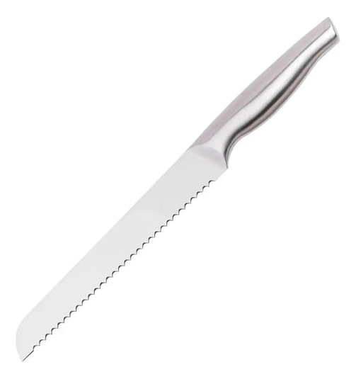 Cuchillo Metal Cortador De Pan Perfecto Reforzado - Imagen 2