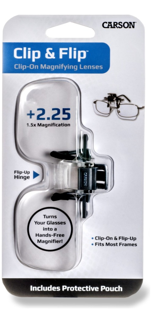 Lupa Para Lentes 1.5x Manos Libres Clip And Flip Carson - Imagen 6