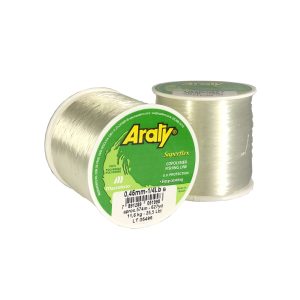 Tanza Araty SuperFlex x 1/4Lb Blanca – Diámetro: 0.50mm x 506m